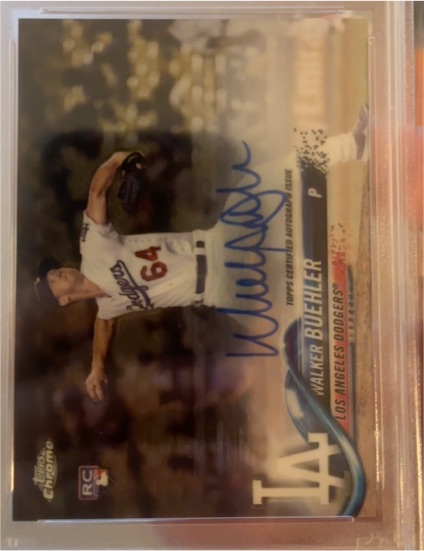 2018 Topps Chrome #71 Walker Buehler — front