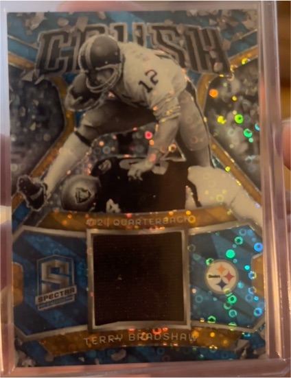 2021 Panini Spectra Crush #CRU-TB Terry Bradshaw — front