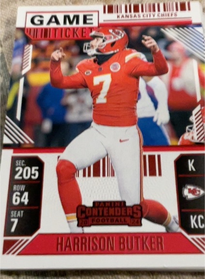 2024 Panini Contenders #49 Harrison Butker — front