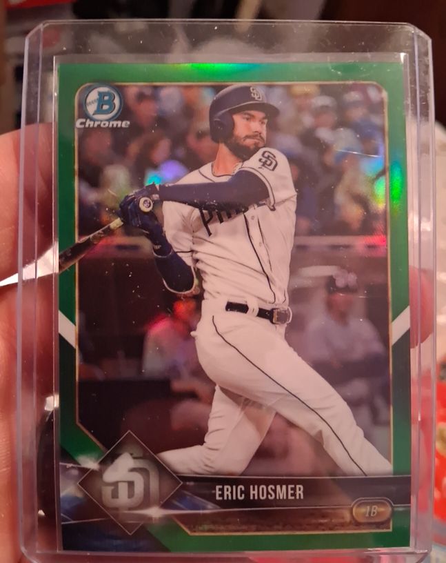 2022 Bowman Chrome #BCP-53 Eric Hosmer — front