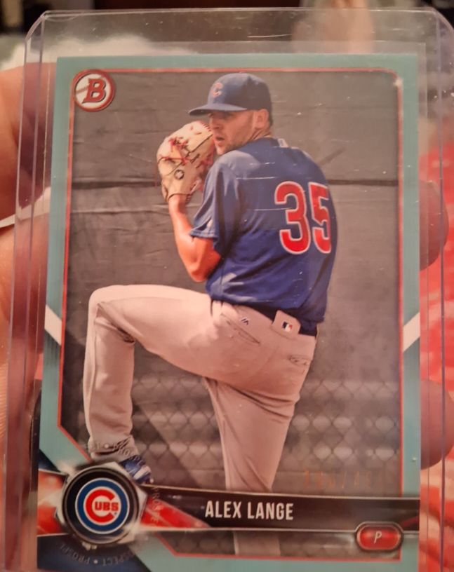 2018 Bowman Prospects #BP54 Alex Lange — front