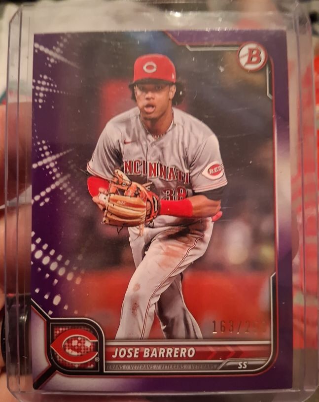 2022 Bowman #74 Jose Barrero — front