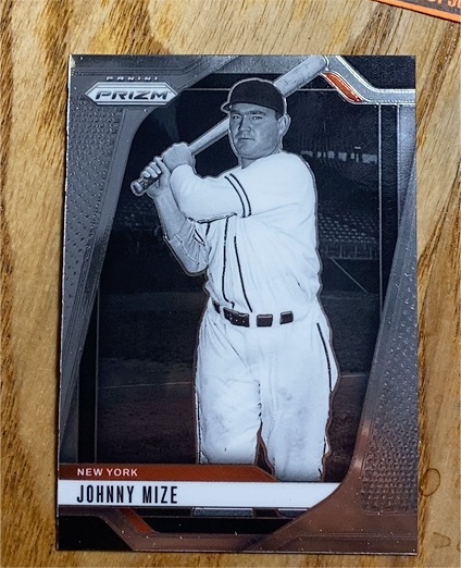 2025 Panini Prizm Baseball Johnny Mize — front