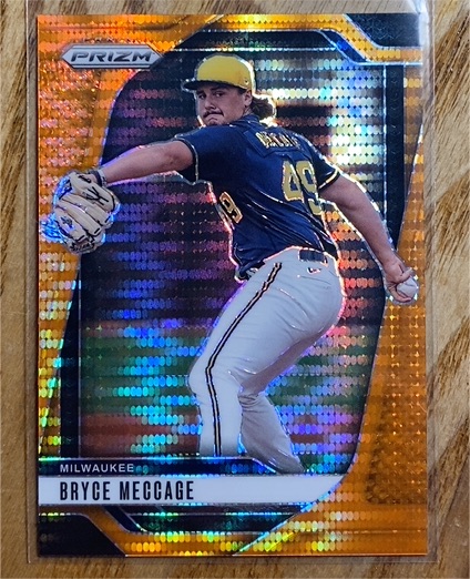 2025 Panini Prizm #204 Bryce Meccage — front