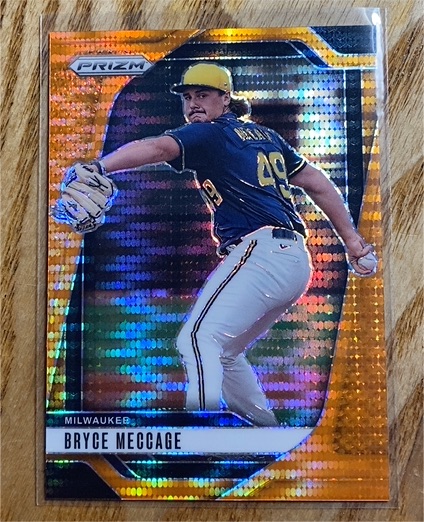 2025 Panini Prizm Baseball #204 Bryce Meccage — front