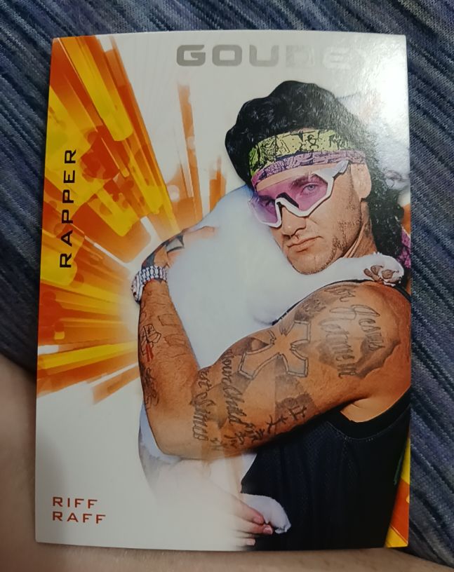 2021 Upper Deck Goodwin Champions Goudey #G36 Riff Raff — front