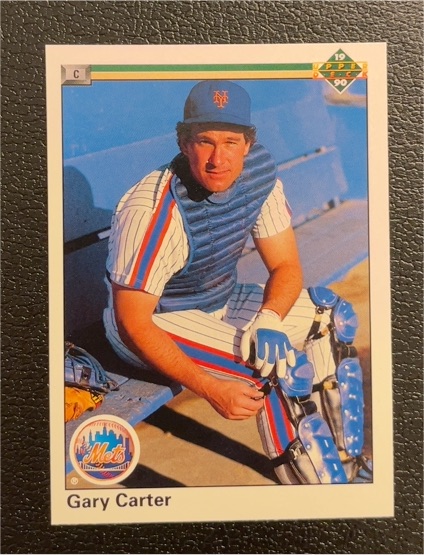 1990 Upper Deck #168 Gary Carter — front