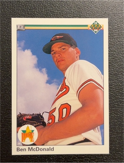 1990 Upper Deck #54 Ben McDonald — front