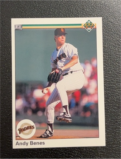 1990 Upper Deck #55 Andy Benes — front