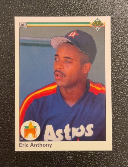 1990 Upper Deck #28 Eric Anthony — front