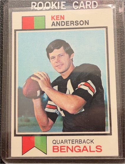 1973 Topps #34 Ken Anderson Rookie Card — front