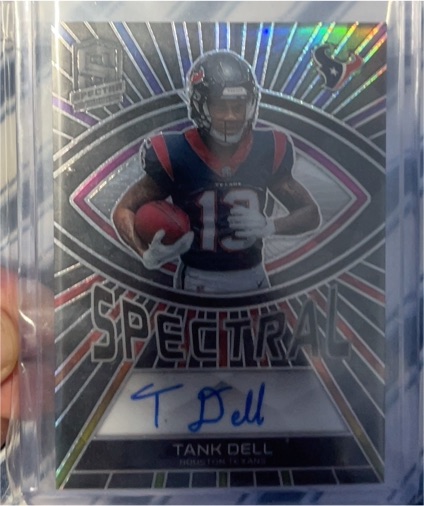 2023 Panini Spectra #SS-TDE Tank Dell — front