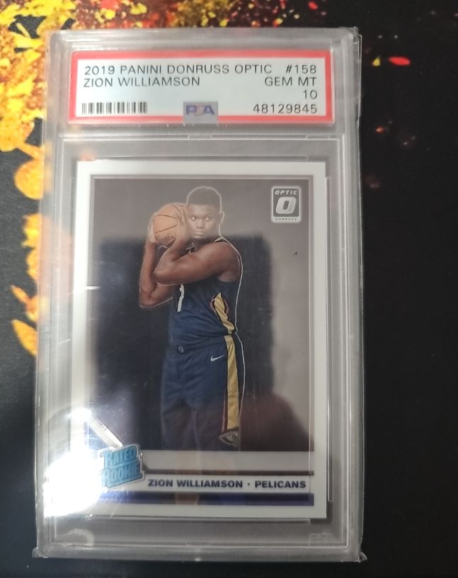 2019 Panini Donruss Optic #158 Zion Williamson — front