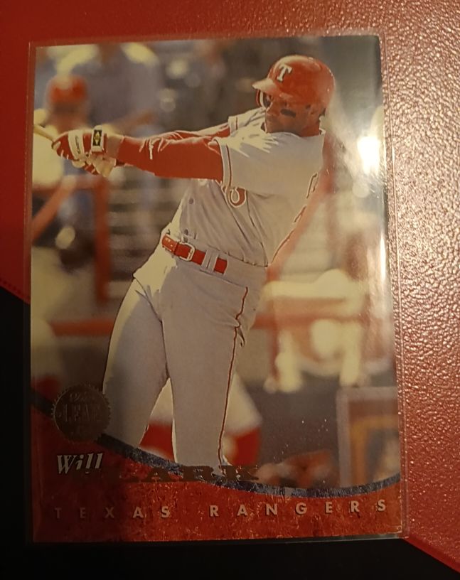1994 Leaf #404 Will Clark — front