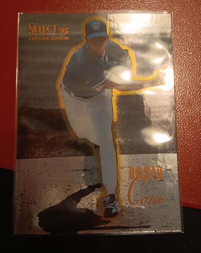 1995 Select Certified Edition David Cone — front