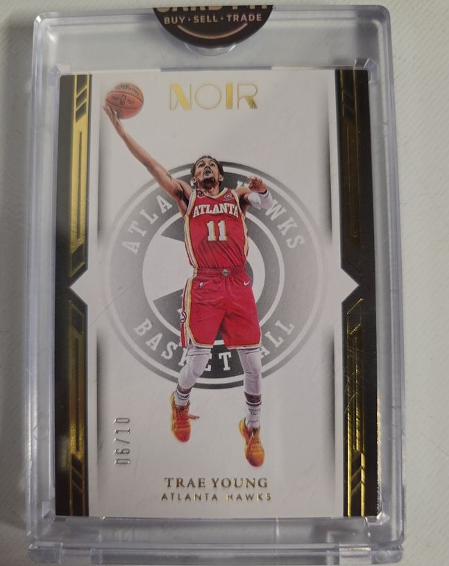 2022-23 Panini Noir Icon Edition #06 Trae Young — front