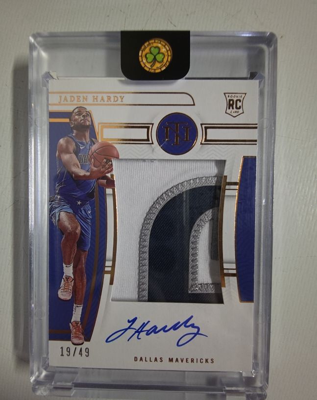 2022-23 Panini National Treasures #129 Jaden Hardy — front