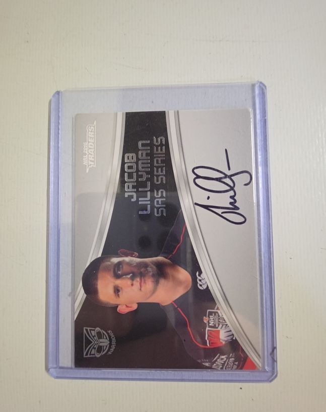 2011 NRL Traders SAS Series Jacob Lillyman — front