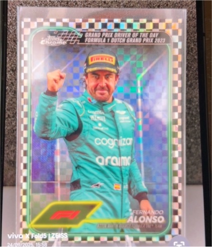 2024 Topps Chrome Formula 1 #171 Fernando Alonso — front