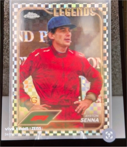 2024 Topps Chrome Formula 1 #188 Ayrton Senna — front