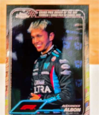 2024 Topps Chrome Formula 1 #166 Alexander Albon — front
