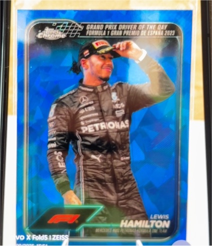 2024 Topps Chrome Formula 1 #165 Lewis Hamilton — front