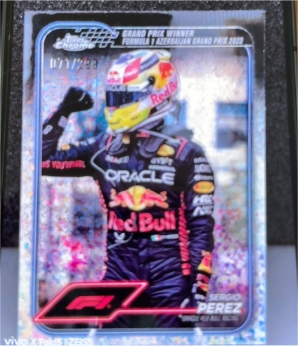 2024 Topps Chrome Formula 1 #146 Sergio Perez — front