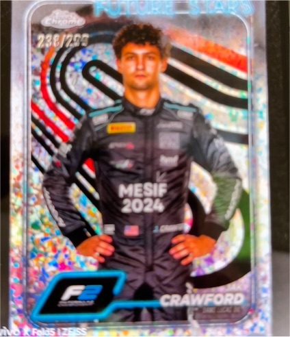 2024 Topps Chrome Formula 1 #33 Jak Crawford — front