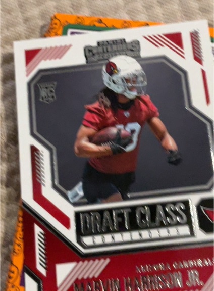 2024 Panini Contenders #4 Marvin Harrison Jr. Draft Class Contenders — front