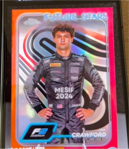 2024 Topps Chrome Formula 1 #33 Jak Crawford — front