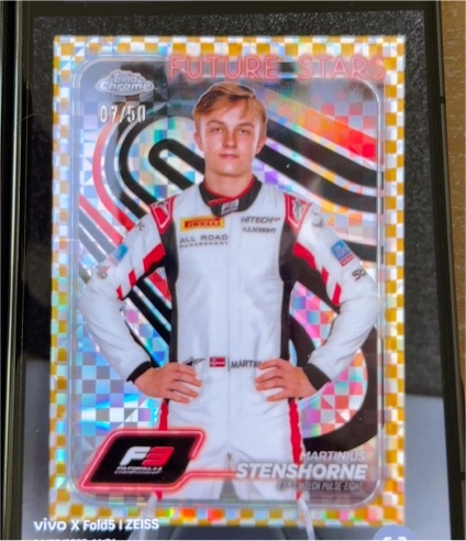 2024 Topps Chrome Formula 1 #56 Martinius Stenshorne — front