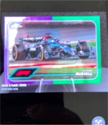 2024 Topps Chrome Formula 1 #77 George Russell — front