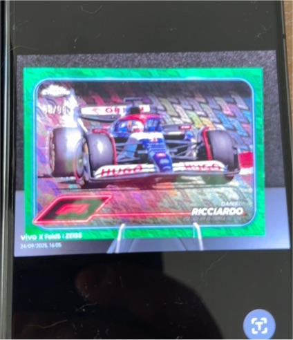 2024 Topps Chrome Formula 1 #90 Daniel Ricciardo — front