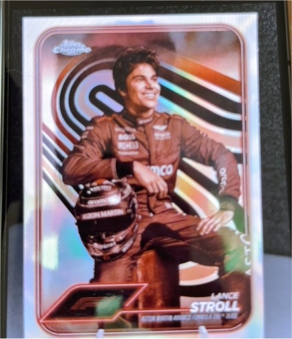 2024 Topps Chrome Formula 1 #12 Lance Stroll — front