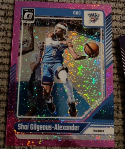 2024-25 Panini Donruss Optic #127 Shai Gilgeous-Alexander — front