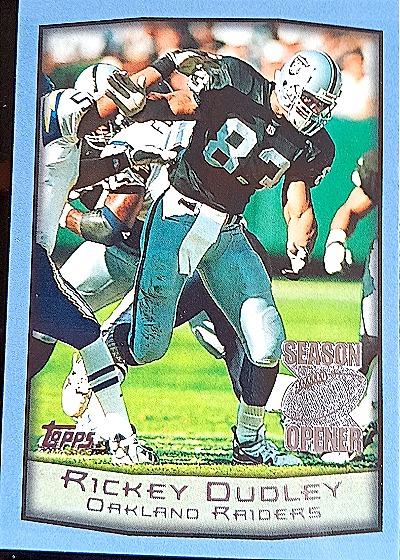 1999 Topps Season Opener #73 Rickey Dudley — front