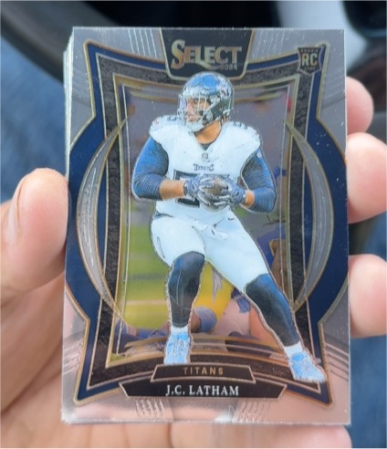 2024 Panini Select Concourse #J.C. Latham — front