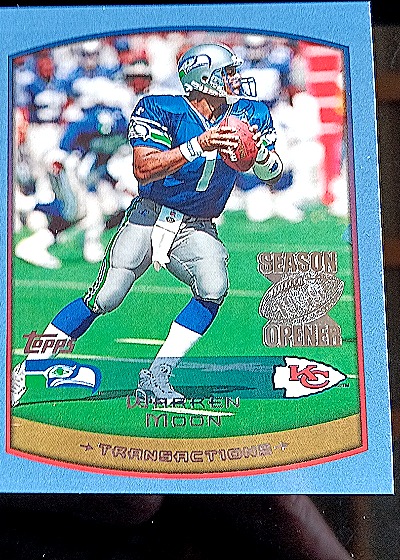 1999 Topps Season Opener #134 Warren Moon — front