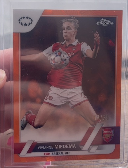 2022-23 Topps Chrome UEFA Women's Champions League #66 Vivianne Miedema — front