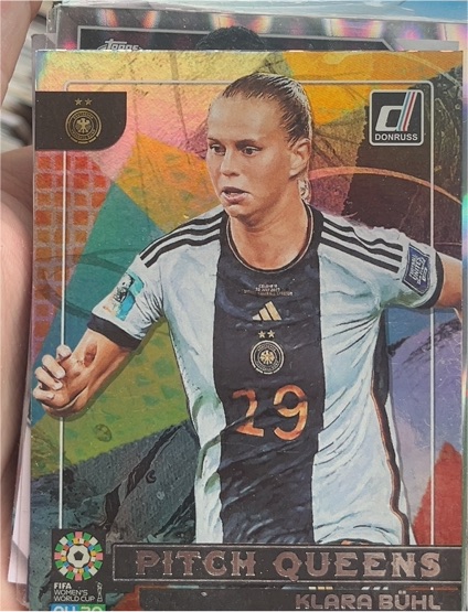 2023 Donruss FIFA Women's World Cup Pitch Queens #12 Klara Buhl — front