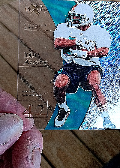 1998 SkyBox E-X2001 #52 John Avery — front