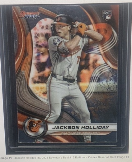 2024 Bowman's Best #13 Jackson Holliday — front