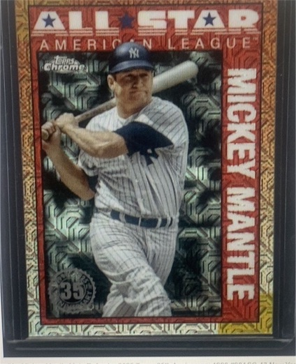 2025 Topps Series 2 #90ASC-43 Mickey Mantle — front