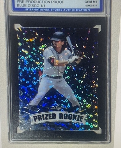 2020 Leaf Prized Rookie Pete Crow-Armstrong — front