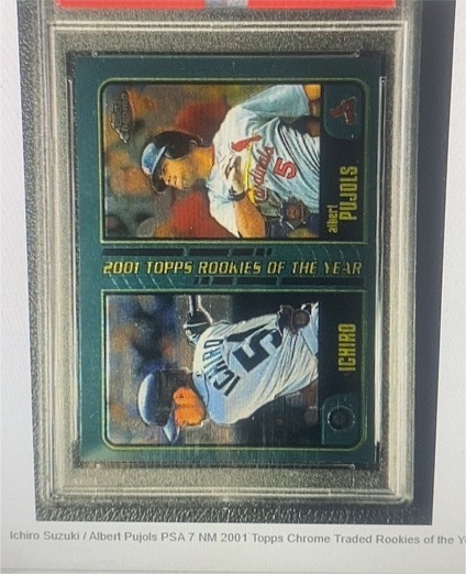 2001 Topps Chrome Traded #T99 Albert Pujols / Ichiro Suzuki — front