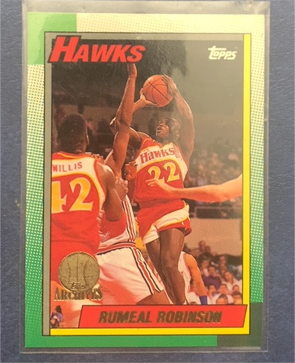 1992-93 Topps Archives #149 Rumeal Robinson — front
