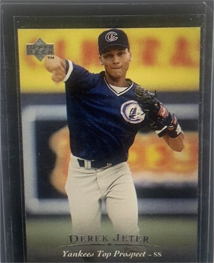 1995 Upper Deck Minor League #1 Derek Jeter — front