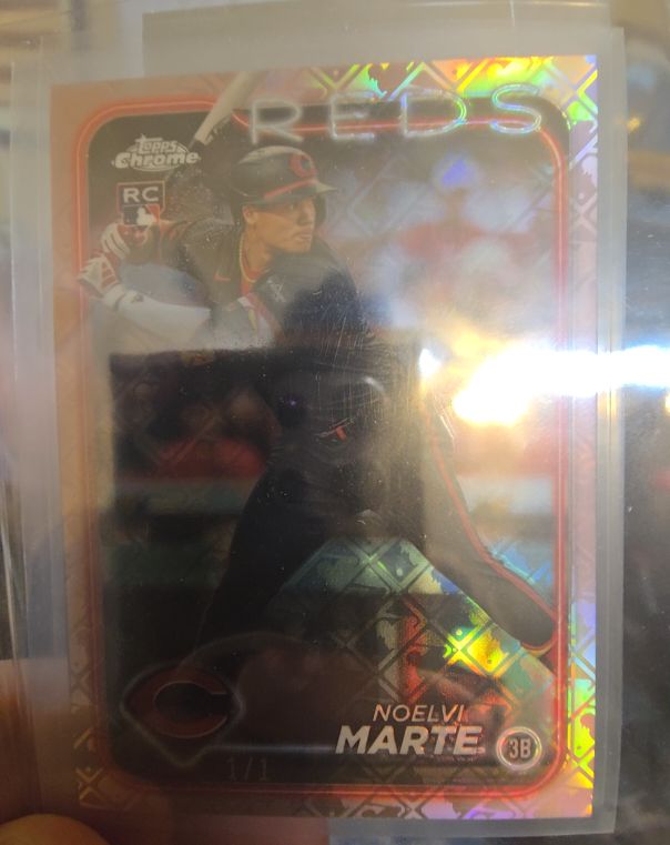 2024 Topps Chrome #177 Noelvi Marte — front