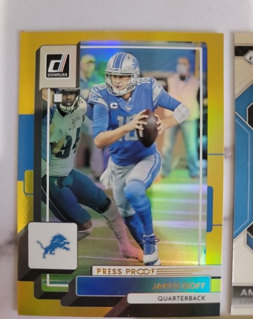 2022 Donruss Football #88 Jared Goff Press Proof — front