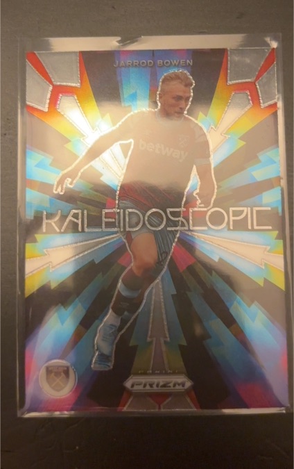 2022-23 Panini Prizm Premier League Kaleidoscopic #24 Jarrod Bowen — front